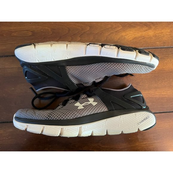 Under Armour  SpeedForm Fortis Black Grey Running - Women's 7 1270230-001 - Picture 9 of 11